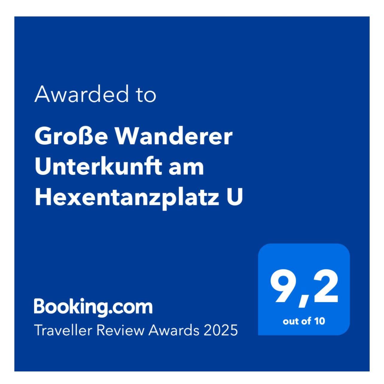 Grosse Wanderer Unterkunft Am Hexentanzplatz U Thale Luaran gambar